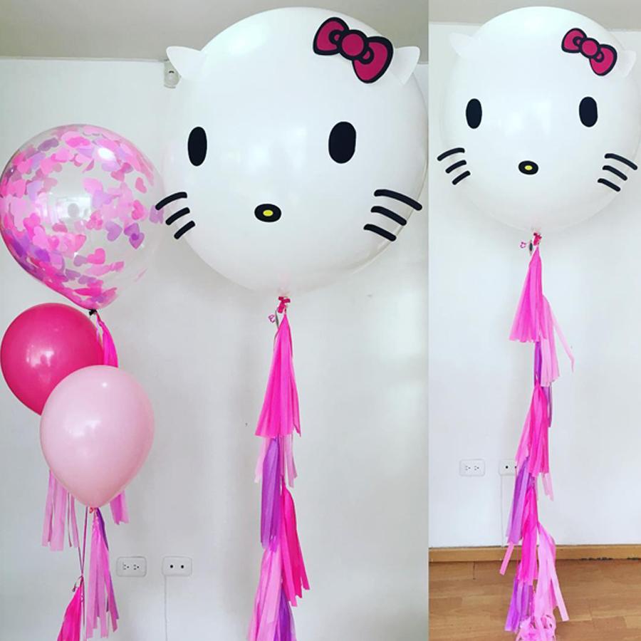 Globo gigante personalizado Hello Kitty
