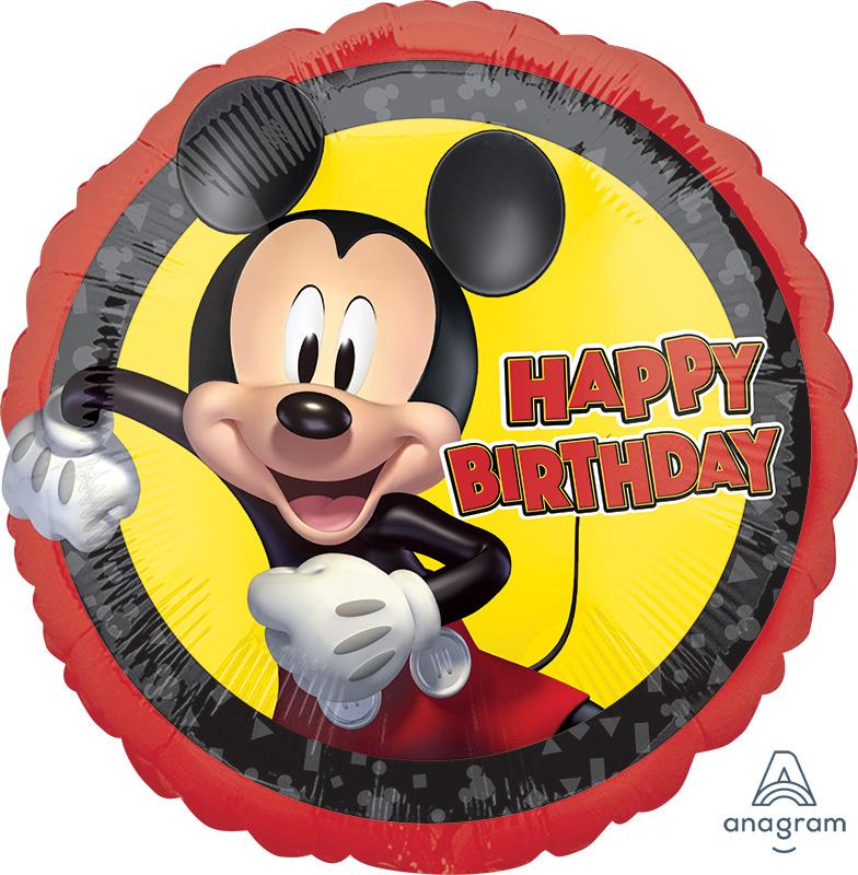 Mickey Mouse bithday balloon 18"